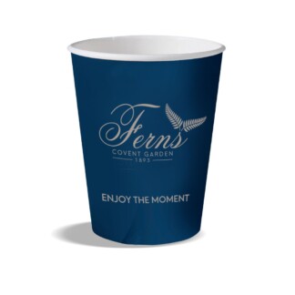 8oz Single Wall Ferns Coffee Cups